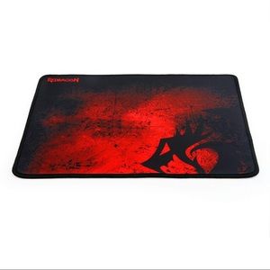 Red dragon stitched gaming mousepad